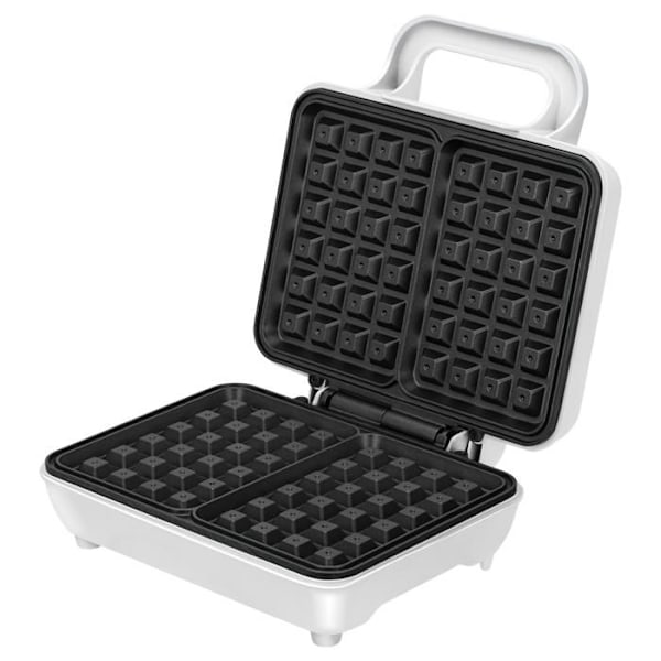 Gaufrier - MPM - MGO-25 - 1000W - Non-stick plattor - 2 tjocka belgiska våfflor Vit