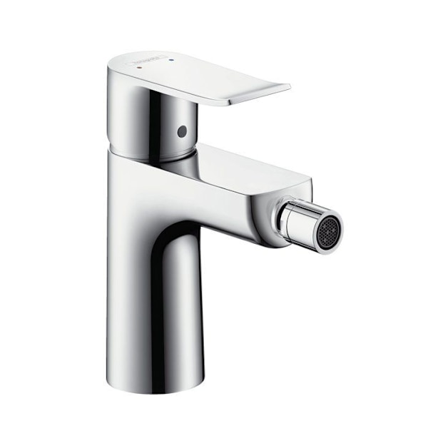 Hansgrohe 31280000 Metris S Engrepps bidéblandare med popup-avfall Krom Grå