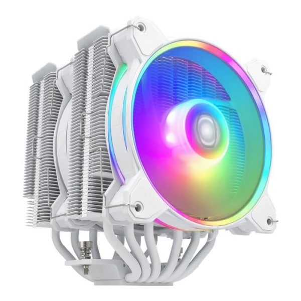 Cooler Master Hyper 622 Halo White - ARGB LED CPU-fläkt för Intel och AMD Socket