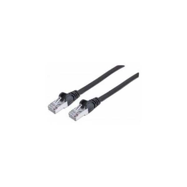 Intellinet 740685 - KVM SWITCH - nätverkskabel 1 m Cat7 S/FTP [S-STP] Svart (NÄTVERKSKABEL CAT7/PLUG 6A COPP -1M SVART