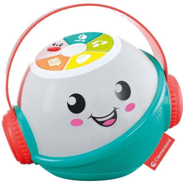 Baby Clementoni Dixi interaktivt spel - 4 knappar - för barn