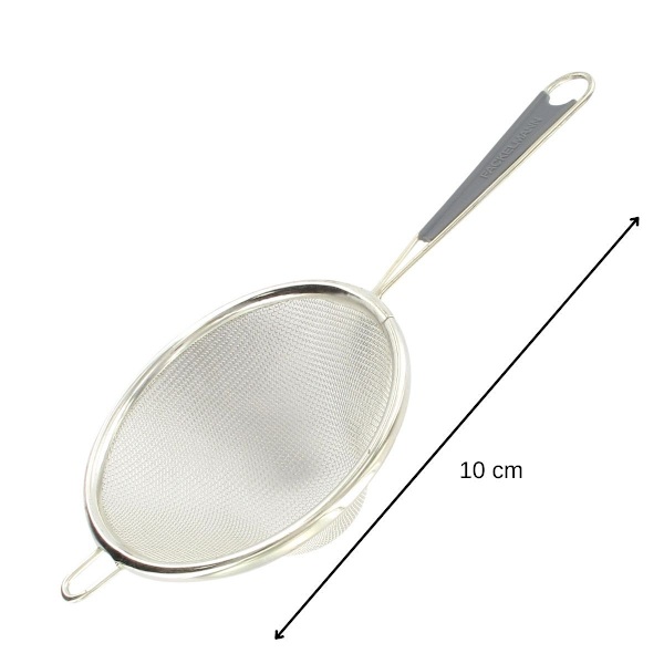 Silkopsdragningskorg 10 cm Fackelmann Vit, rostfritt