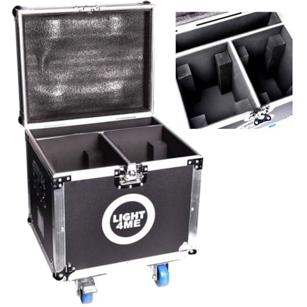 Uteprojektor Light4me RAPID SPOT 100 CASE för 2 ljusarmaturer