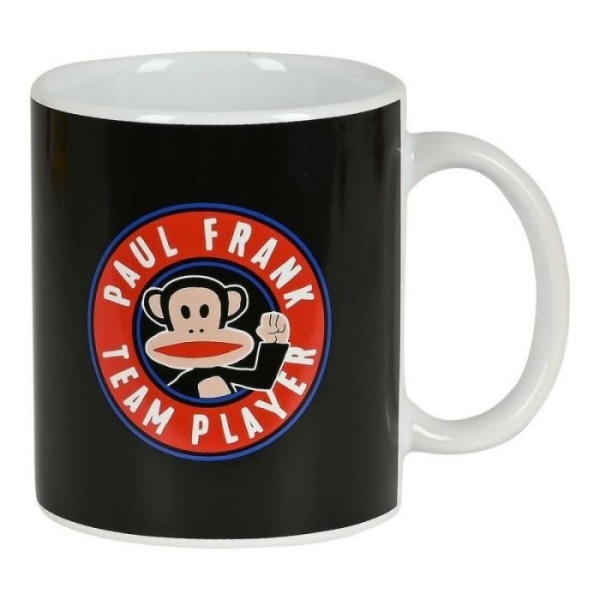 Paul Frank Team player keramisk mugg Svart (350 ml)