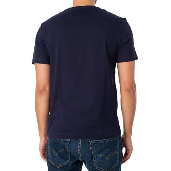 T-shirt Regular Med Shield - GANT Blå S