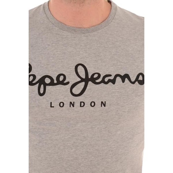 Pepe Jeans Kortärmad T-shirt för män Grå M