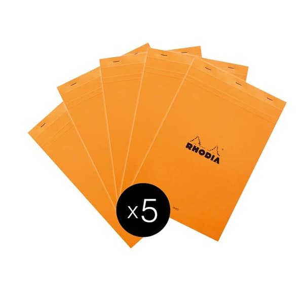 Blokknapp - Rhodia block med papper - 19600C
