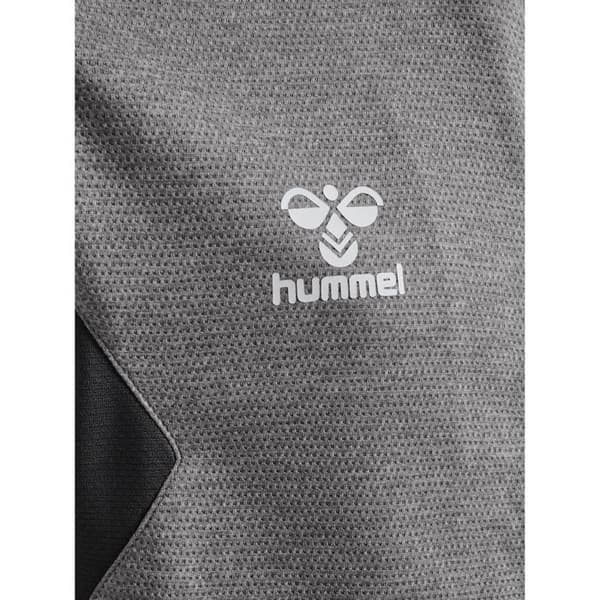 Hummel Authentic barn zip-up polyester träningsjacka - grå grå 6 år