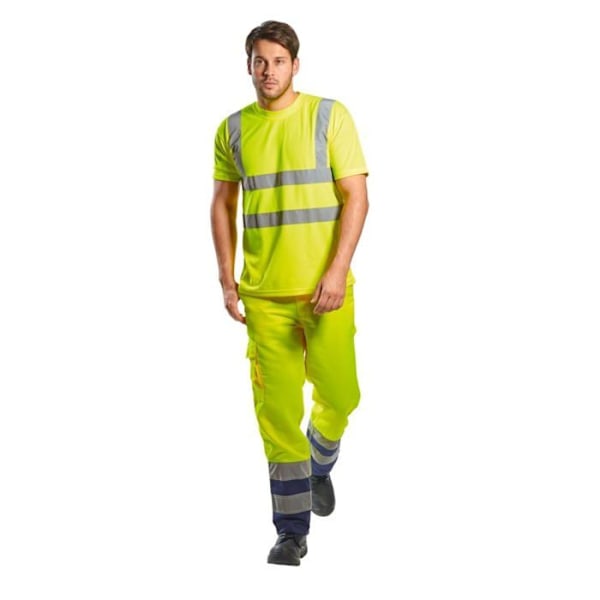 T-Shirt Hög Synlighet - Portwest - S478 - Gul - Unisex - Vuxen - M