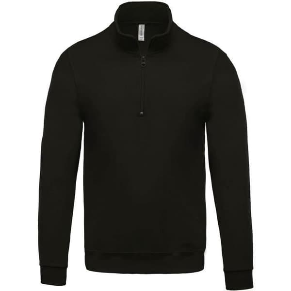 Sweatshirt med zip Kriban - Gul Gul XL