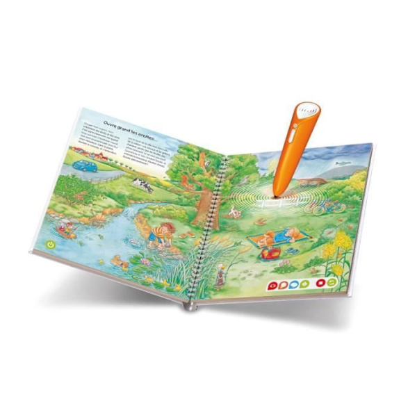 Tiptoi® interaktiv e-bok Jag upptäcker Ravensburgermusik för barn från 4 år och uppåt Flerfärgad