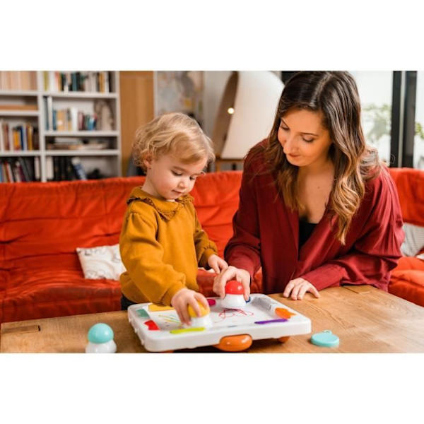 Färgläggningsspel - Infini Fun - Xylopad - Mångfärgad - 3 ergonomiska färgpennor - 12 månader och uppåt Flerfärgad