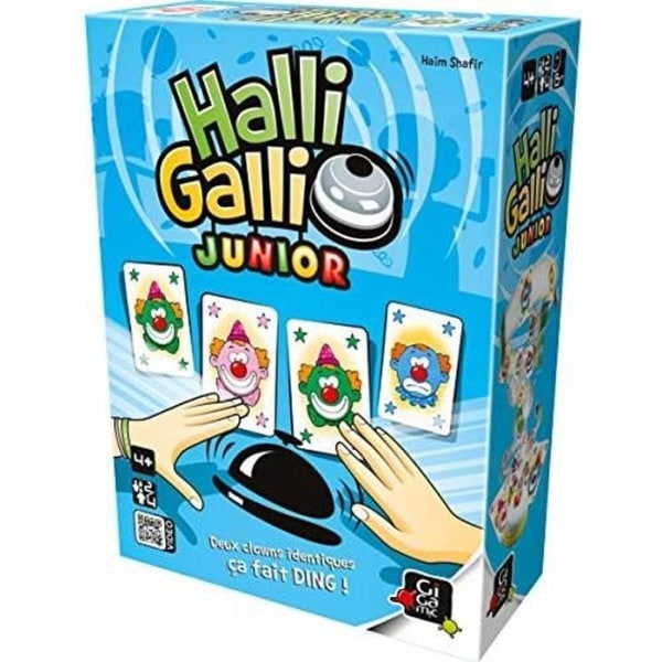 Brädspel - Gigamic - Halli Galli Junior - Lämplig för barn - Batteri - Blå - Flerfärgad