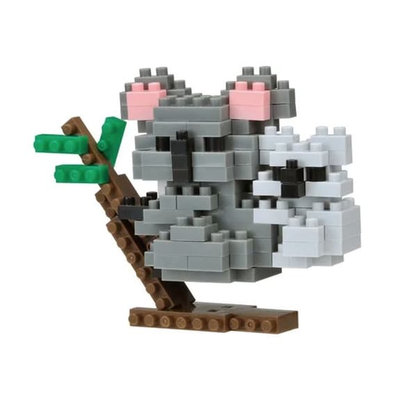 Nanoblock - Koala att bygga