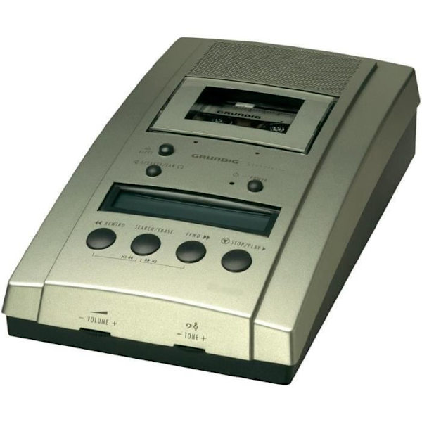 Dictaphone - Grundig - Affärssystem3220 PFO7400 - 2 Go - Röstinspelning - Silver