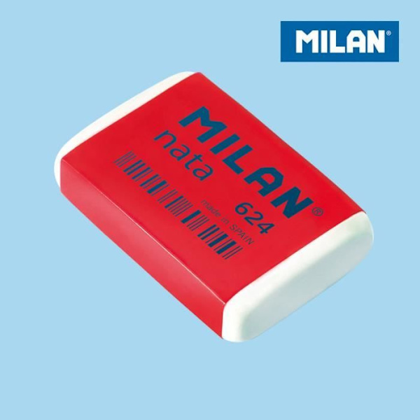 Gummi - Milano - Nata 624 - Mjuk - Icke-slipande - 4 stycken Vit