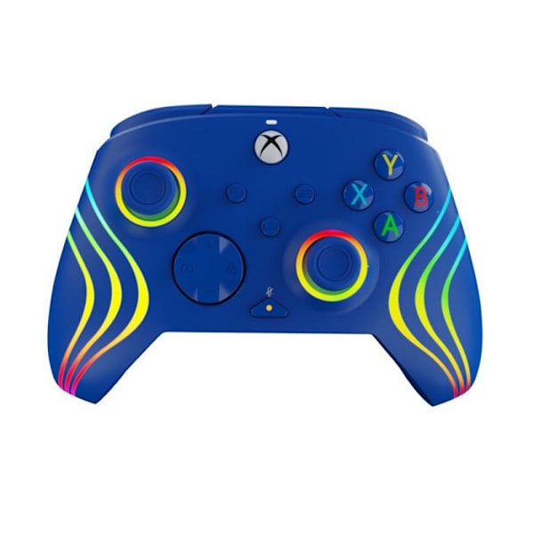 Afterglow Wired Controller för Xbox Series XS Xbox One Windows 10 och Windows 11 Blue Blå