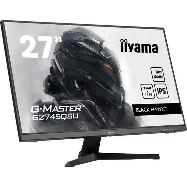 Spelbordsmonitor - IIYAMA - 27" - QHD - 100Hz - IPS-panel - 1ms - G2745QSU-B2