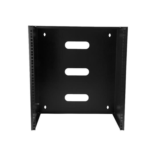 STARTECH 12U 12" Solid Steel Grund utrustning Väggfäste serverställ - Patch Panel Väggfäste