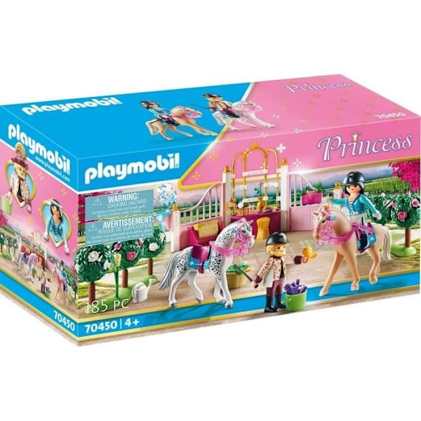 PLAYMOBIL - 70450 - Prinsessa med hästar och instruktör Blå