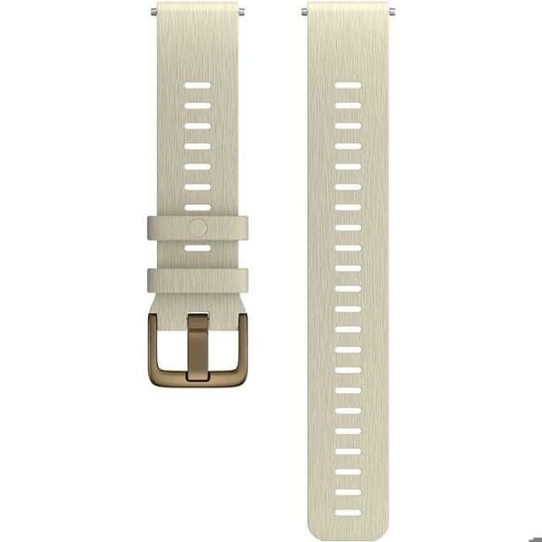 Klocka - Vit Silikon - Polar - 910106981 Vit