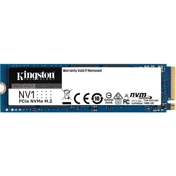 KINGSTON - Intern SSD - NV1 - 2TB - M.2 NVMe (SNVS / 2000G)