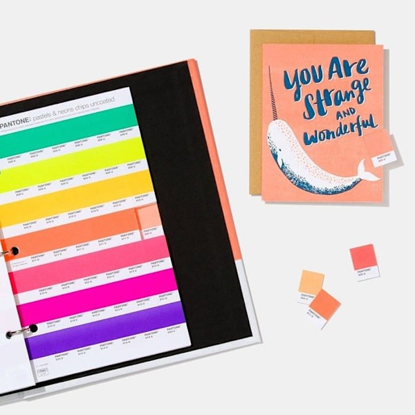 Notebook - Pantone loggbok - GB1504A - Pastell och neon bullet notebook Edition 2019