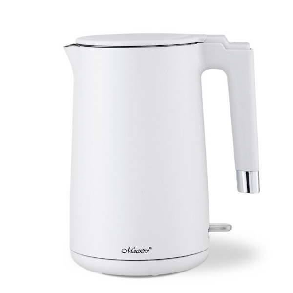 Elektrisk vattenkokare - Maestro - MR-026 - 1800W - 1,7L - Vit Vit