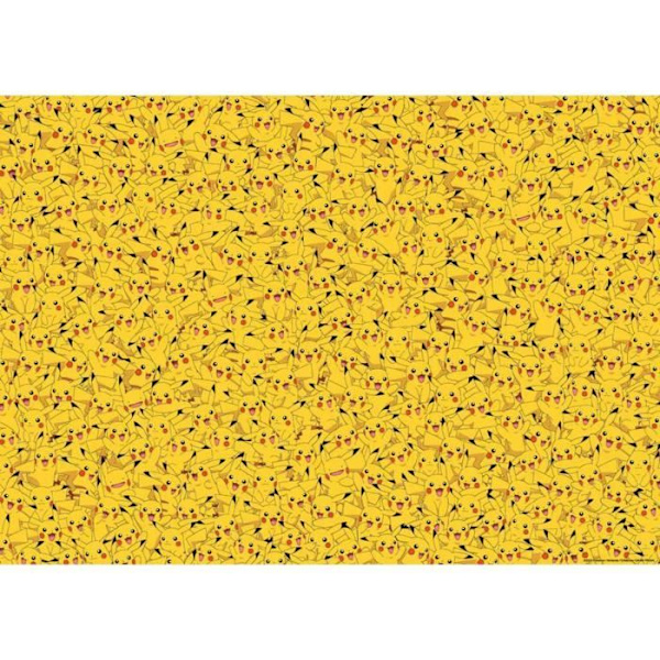 1000 bitars pussel - RAVENSBURGER - Pikachu, Pokémon - Tecknade serier och serier - Blandat - 12 år gammal