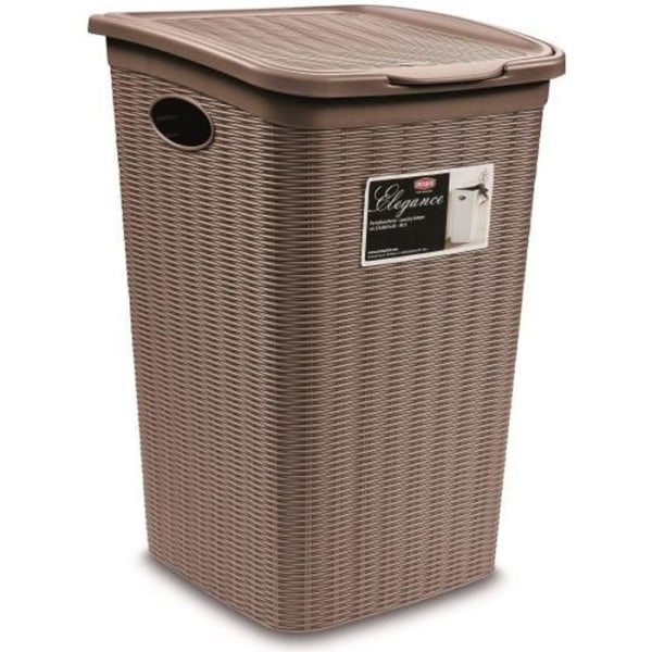 Elegance tvättkista - STEFANPLAST - 50 l - Taupe Mol