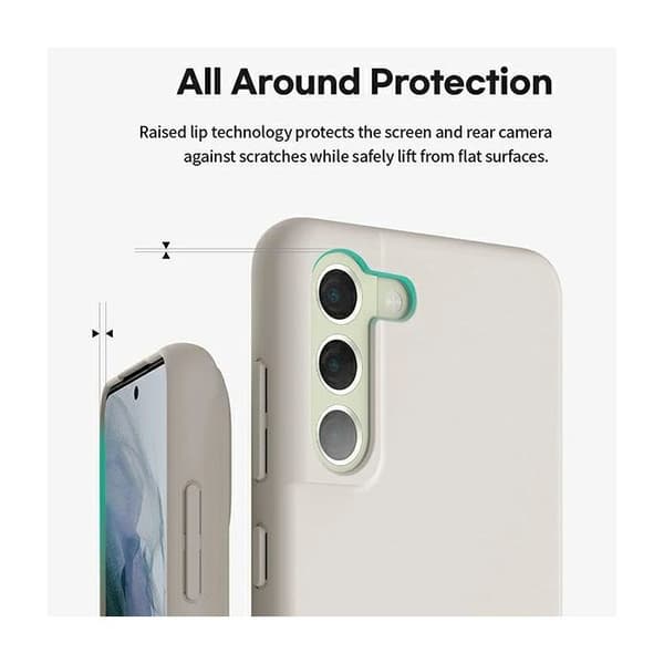 Coque - MERCURY - iPhone 15 Pro 6.1 - Högkvalitativ silikon - Hel skydd - Elegant design Grå