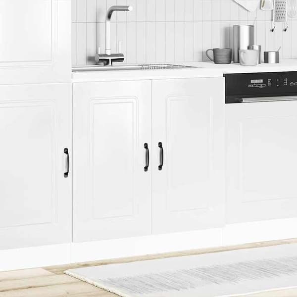 vidaXL Underskåp för diskho Kalmar vit glans 80x46x81,5 cm 853449