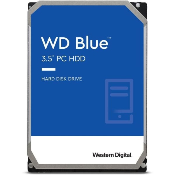 WD Blue™ - Intern hårddisk - 6TB - 5400 rpm - 3,5" (WD60EZAZ)