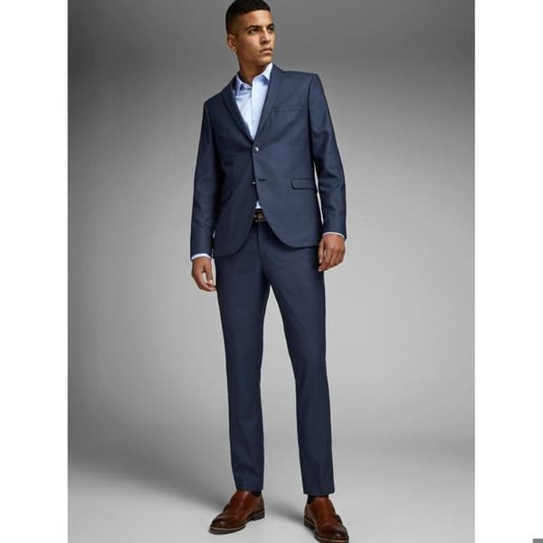 Jack & Jones Solaris byxor mörkblå 46