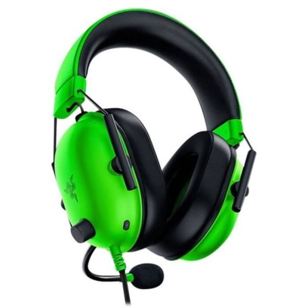 RAZER BLACKSHARK V2 X GREEN Gaming Headset - Mac-kompatibelt - 1,3 m kabel - Stereo - 2 års garanti