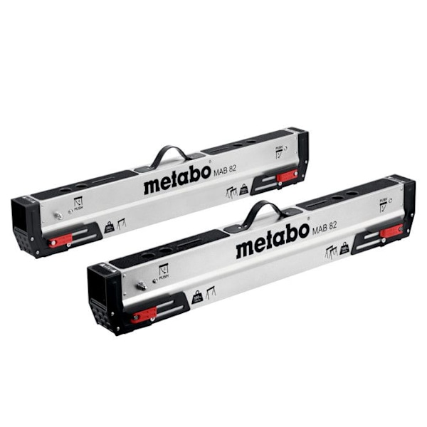 Fällbar stöd - METABO - MAB 82 - Stål - Pack av 2 - 590 kg kapacitet