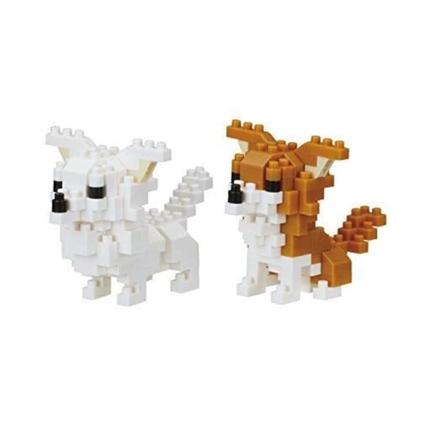 Leksak - NANOBLOCK - NBC-259 - Chihuahua - Flerfärgad - Att montera själv Flerfärgad