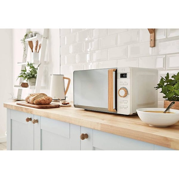 Mikrovågsugn Digital 20L Modern Nordisk Design SWAN SM22036WHTNEU 800W Vit 41040