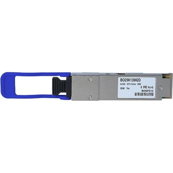 Transceiver - BlueOptics - QSFP-40G-PLR4L-CI-BO - Fiberoptik 40 Mbit/s - 1310 nm - Vit