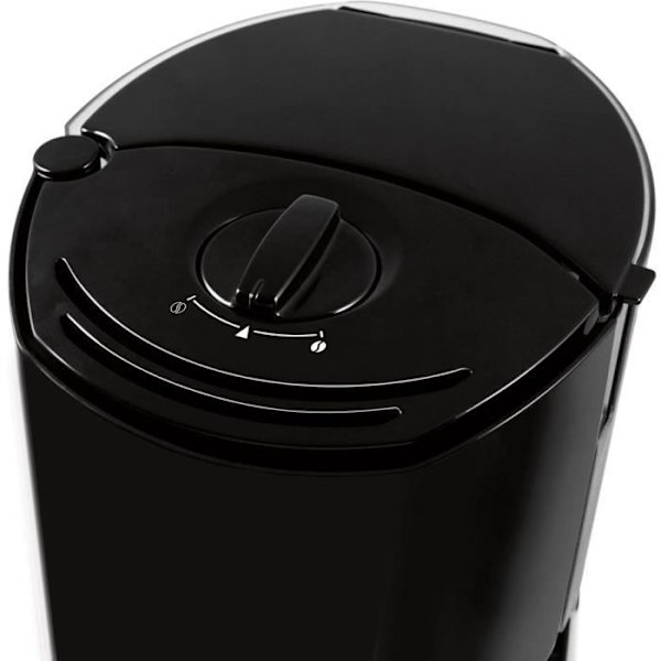Filterkaffekanna - MELITTA - Enjoy II 1017-02 - 1000 W - 10/15 koppar - Svart Svart