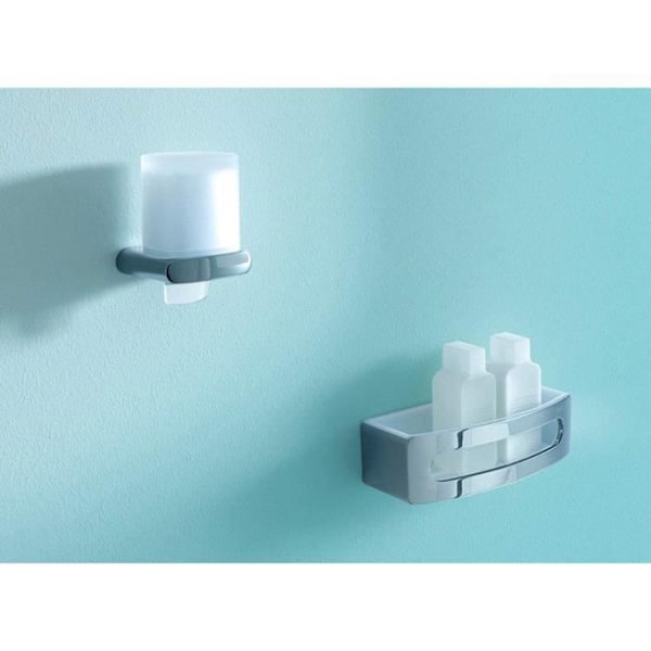 Keuco lotion elegance komplett plast, hållare och pump, krom - 11652010100