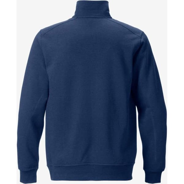 Sweatshirt 1/2 zip Fristads 7607 SM marinblå M