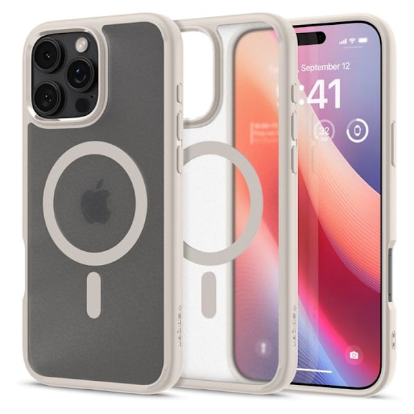 Coque Spigen Ultra Hybrid MagSafe för iPhone 16 Pro Max (Frost Natural Titanium) Frost naturlig titan