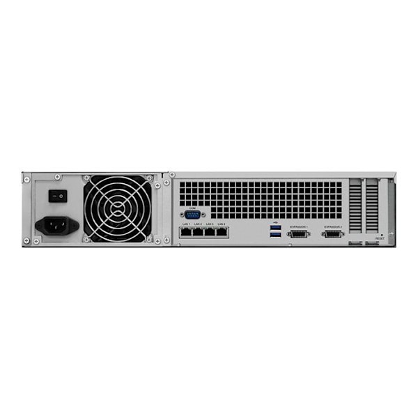 12-fack SATA 6Gb-s rackmonterbar NAS-server - SYNOLOGY - RS3618XS - 8 GB RAM - Gigabit Svart