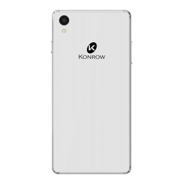 Smartphone Konrow Cool-K - Android - Dubbel kamera - 5'' - Vit