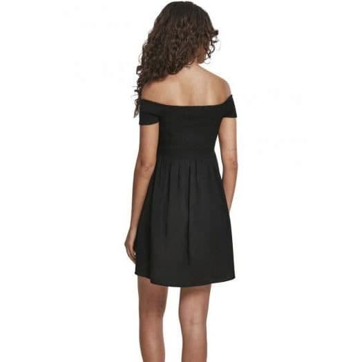 Off-shoulder klänning Svart M