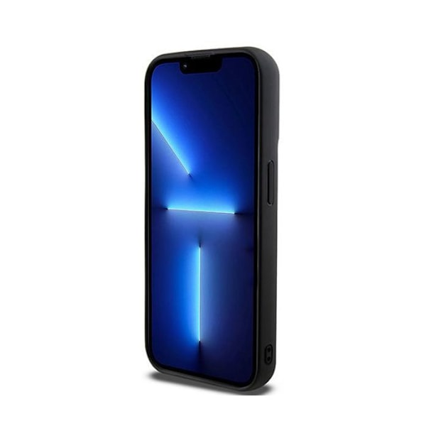 DKNY 3D-gummimönster - Skal för iPhone 15 Pro (Svart)