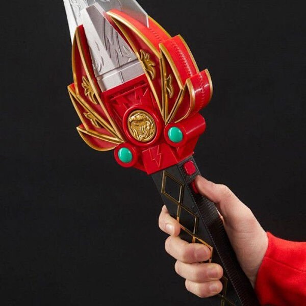 Rollspel Lightning Collection - Power Rangers - Red Power Sword Rött, Silver