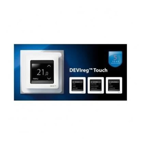 Devireg Touch Deleage Ivory termostat för golvvärme 140F1071