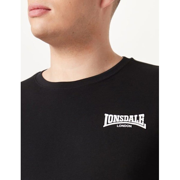 Lonsdale T-shirt - 117108 - Elmdon T-shirt herr Svart XXL